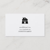 Carte De Visite Chambre, votre nom ici (Dos)