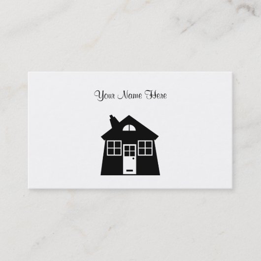 Carte De Visite Chambre, votre nom ici (Devant)