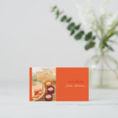 Carte De Visite Chambre zen, DO-IT-YOURSELF couleur arrière - plan (Debout devant)