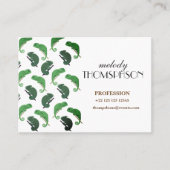 Carte De Visite Chameleons (Devant)