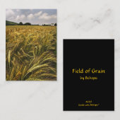 Carte De Visite Champ d'ATC de grain (Devant / Derrière)