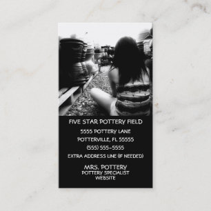 Carte De Visite Champ de poterie