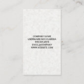 Carte De Visite Champ d'herbe | Logos de jardinage (Dos)