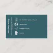 Carte De Visite Champ Vivant | Mandala (Dos)