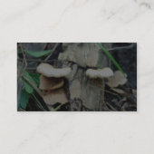 Carte De Visite Champignon d'étagère (Dos)