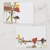 Carte de visite champignons (Devant / Derrière)