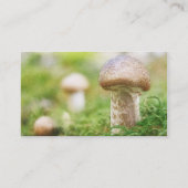 Carte De Visite Champignons brumeux de matin (Dos)