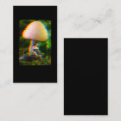 Carte De Visite Champignons de fées Psychédélique Crazy esprit (Devant / Derrière)