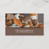 Carte De Visite Champignons Gastronomiques (Dos)