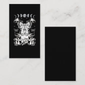 Carte De Visite Champignons Phases esthétiques de la grenouille ma (Devant / Derrière)