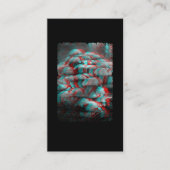 Carte De Visite Champignons psychédéliques Vaporwave Crazy Mind Ch (Devant)