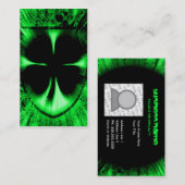 Carte De Visite chance d'éclat de lumière (Devant / Derrière)