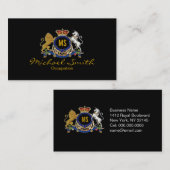 Carte De Visite Chandelier CoutureMC Monogramme Unisex - (Devant / Derrière)