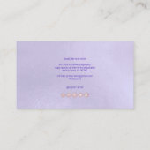 Carte De Visite Chandelier en or Rose PixDezines Faux/DO-IT-YOURSE (Dos)