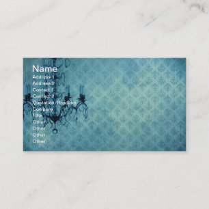 Carte De Visite Chandelier en papier peint Grunge 3