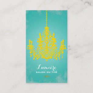 Carte De Visite chandelier goldenrod PixDezines / couleur DIY