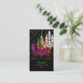 Carte De Visite Chandeliers en verre de murano PixDezines/polices  (Debout devant)