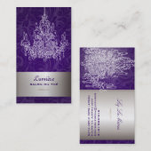 Carte De Visite Chandeliers PixDezines/arrière - plan do-it-yourse (Devant / Derrière)