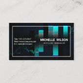 Carte De Visite Chandeliers stocks | Finances (Dos)