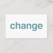 Carte De Visite Changement (Devant)