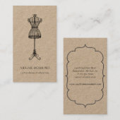 Carte De Visite Changement de couture de l'armature de mer Formula (Devant / Derrière)