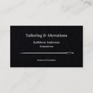 Carte De Visite Changements de couture sur mesure Simple Aiguille
