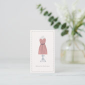 Carte De Visite Changements simples en mannequin rose (Debout devant)
