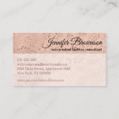 Carte De Visite Changer Botanique (Dos)