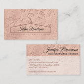 Carte De Visite Changer Botanique (Devant / Derrière)