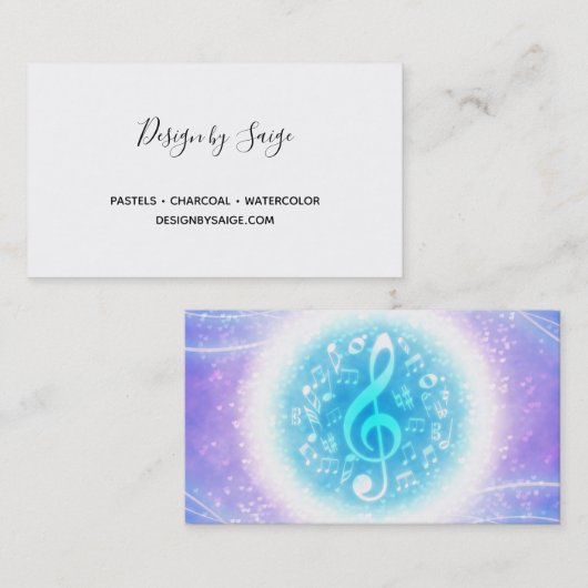 Carte De Visite Chanson de Fairy (Devant / Derrière)