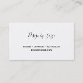 Carte De Visite Chanson de Fairy (Devant)