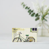 Carte De Visite Chansons cyclistes d'automne (Debout devant)