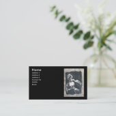 Carte De Visite chanteur de jazz (Debout devant)