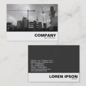 Carte De Visite Chantier de construction (Devant / Derrière)