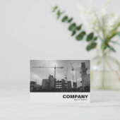 Carte De Visite Chantier de construction (Debout devant)