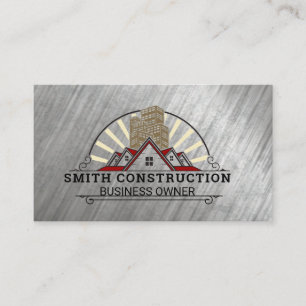 Carte De Visite Chantier de construction   Commercial Résidentiel