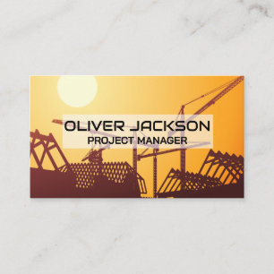 Carte De Visite Chantier de construction Promotion immobilière