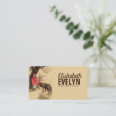 Carte De Visite Chapeau rouge (Debout devant)