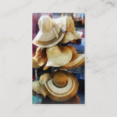 Carte De Visite Chapeaux de paille (Dos)
