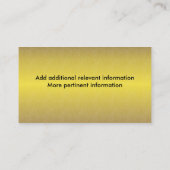 Carte De Visite Chapiteau d'arts du spectacle de théâtre (Dos)