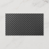 CARTE DE VISITE CHARBON FIBER (Dos)