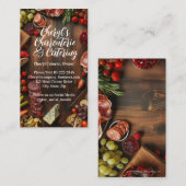 Carte De Visite Charcuterie Fête de restauration ou organisateur d (Devant / Derrière)