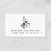 Carte De Visite Charcuterie Gourmet Pâturage & Vin (Devant)