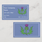 Carte De Visite Chardon (Devant / Derrière)