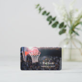 Carte De Visite Chargé de basket-ball (Debout devant)