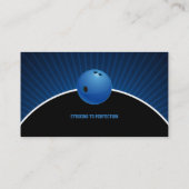 Carte De Visite Chargeur de quilles | Sport parfait (Dos)