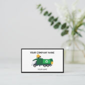 Carte De Visite Chariot de construction (Debout devant)