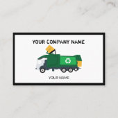 Carte De Visite Chariot de construction (Devant)