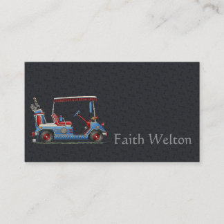 Carte De Visite Chariot de golf mignon