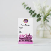 CARTE DE VISITE CHARIOT ÉLÉGANT DE SWANS AVEC CUPCAKES ET PASTEUR (Debout devant)